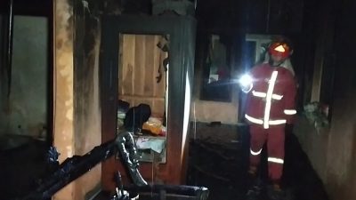 Kebakaran Rumah di Pangandaran, Diduga Akibat Korsleting Listrik
