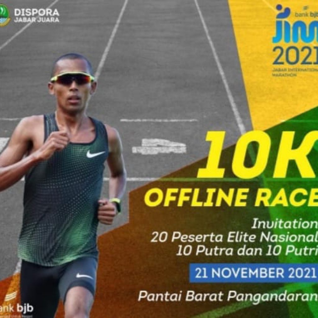 Jabar International Marathon (JIM) 2021 digelar di Pangandaran, Besok!