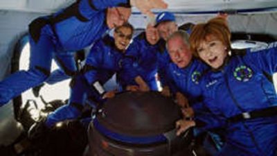 Blue Origin Tuntaskan Misi Wisata Antariksa ke-4