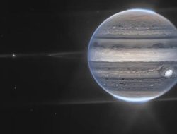 Keindahan Planet Jupiter Dilihat dari Teleskop James Webb