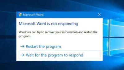 Simak 4 Cara Mengatasi Microsoft Word Not Responding