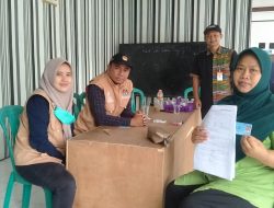 KPU Pangandaran Bersama PPK dan PPS Lakukan Verfak Syarat Dukungan Calon DPD