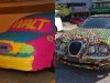 10 Potret Dekorasi Mozaik di Bodi Mobil, Keren Banget Bisa Jadi Inspirasi Modifikasi