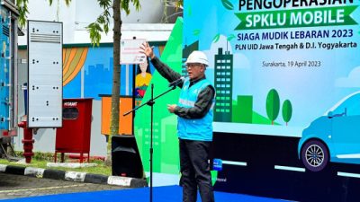Membantu pengguna mobil listrik, SPKLU mobile pertama di Indonesia resmi beroperasi