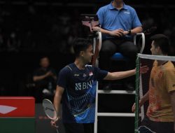 Anthony Ginting Merasa Diuntungkan Kunlavut Vitidsarn Mundur di Tengah Laga Semifinal Singapore Open 2023