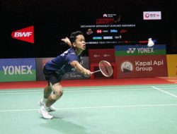 Anthony Ginting Tak Merasa Terbeban Jadi Satu-satunya Wakil di Final Indonesia Open 2023