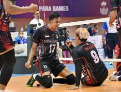 Berhasil Revans atas Kamboja, Sitting Volleyball Putra Indonesia ke Final ASEAN Para Games 2023