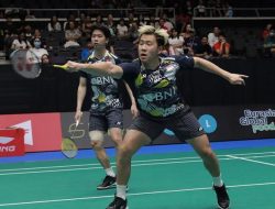 Hasil Singapore Open 2023: Marcus/Kevin Gulung Wakil Taiwan Straight Game