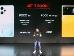 Dirilis Resmi di Indonesia, POCO F5 & X5 Pro 5G Hanya Tersedia Online