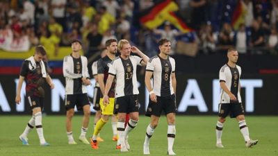 Tim Panser Mandek Jelang Euro 2024, Digasak Kolombia 0-2