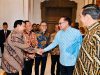 Momen Keakraban Jokowi, Prabowo dan PM Malaysia Anwar Ibrahim