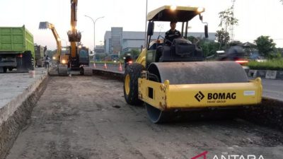 Jasa Marga Lakukan Rekontruksi 3 Titik di Ruas Tol Jakarta-Cikampek