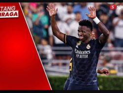 Aksi Vinicius Junior Obok-Obok AC Milan dan Beri Real Madrid Kemenangan