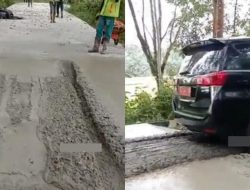 Viral Mobil Kadispora Lubuklinggau Terobos Jalan Baru Dicor Auto Bikin Rusak Lagi, Alasannya Sempit Tak Bisa Putar Balik
