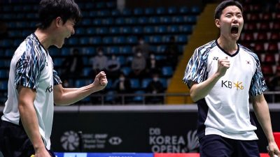 Hasil Lengkap Final Australia Open 2023: Tanpa Wakil Indonesia, Korea Selatan dan China Berbagi Gelar : Okezone Sports