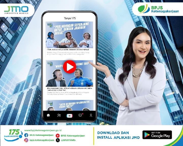 Jamsostek Mobile Luncurkan Fitur Tanya 175