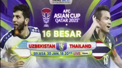 Live di iNews Thailand vs Uzbekistan pada Piala Asia 2023, Waktu senja Ini adalah adalah