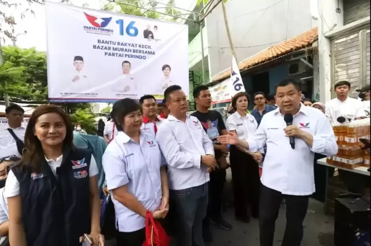 Partai Perindo Gelar Bazar lalu Cek Keseimbangan Gratis usai Tahun Baru, HT: Awal yang mana Baik