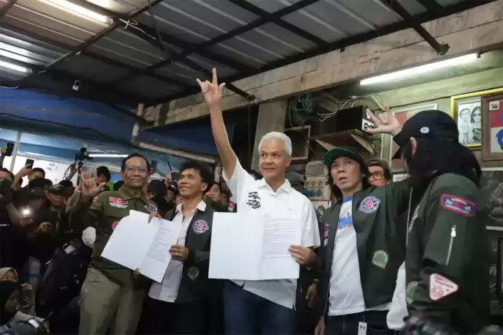 Resmi Dukung Ganjar-Mahfud, Slank Ajukan Syarat Revolusi Cinta