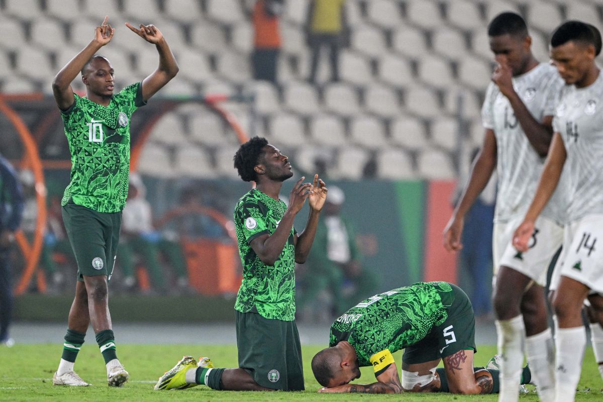 Nigeria ke final pasca menang adu penalti 4-2 berhadapan dengan Afrika Selatan