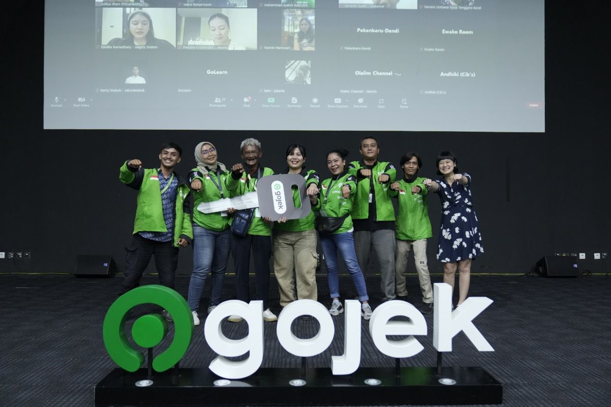 Ikut lomba #GoyangGacor dari kreator konten, driver Gojek dapat motor
