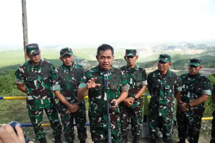 KSAD Optimistis Pembangunan Infrastruktur TNI AD di IKN Berjalan Sesuai Rencana