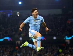 Hasil, Top Skor, Klasemen Kompetisi Inggris: Manchester City Kalahkan Brighton 4-0, Tempel Ketat Arsenaldi 2 Besar