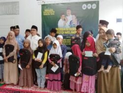 Nikson Nababan beri Santunan pada Anak Yatim Piatu juga Duafa