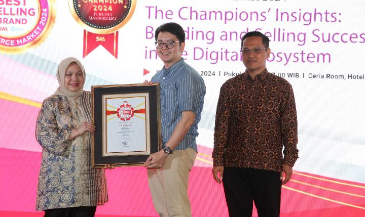 Le Minerale Raih Penghargaan pada IOB Award 2024