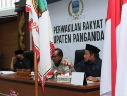 DPRD Kabupaten Pangandaran Tetapkan Rekomendasi Terhadap LHP BPK RI Tahun 2023