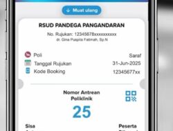 RSUD Pandega Pangandaran Bagikan Tips Cara Mudah Ambil Antrian Online di Mobile JKN