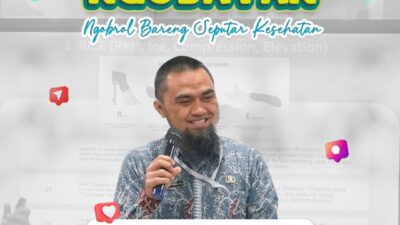 NGOBATAN RSUD Pandega Bahas Pentingnya Latihan Fisik dan Penanganan Keseleo